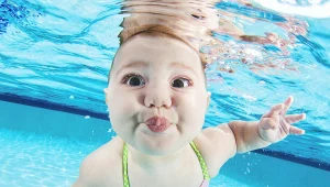 צפו בתמונות שימיסו אתכם: תינוקות מתחת למים