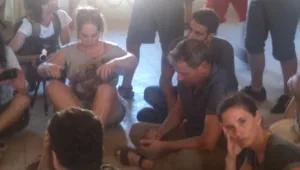 מפגינים פלשו לבית נטוש שאמור לשמש לפעילות תרבותית בת"א