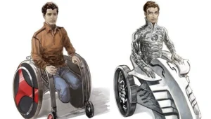 גיבור על חדש: נער מוסלמי נכה