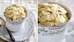 קמח אאוט • שקדים אין