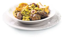 מתכון לקציצות ברוטב פול, ארטישוק ולימון