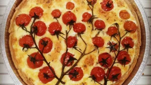 קיש עגבניות שרי לשבועות