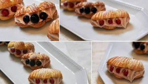 צדפות משובצות או: מתכון לפחזניות ממולאות