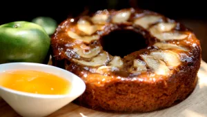 מתכון לעוגת דבש ותפוחים