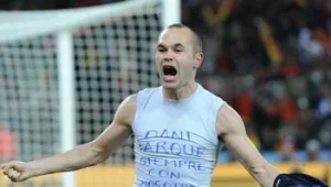 כובש שער הניצחון אנייסטה: "זה רגע גדול, אחרי שנים קשות"