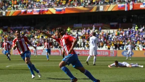 מונדיאל: פארגוואי ניצחה את סלובקיה 0:2 והתקרבה לשמינית הגמר