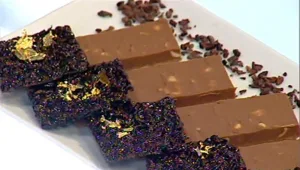 מתכון לחטיף שוקולד עם קרמל