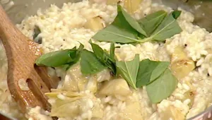 מתכון לריזוטו עם לבבות ארטישוק