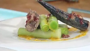 מתכון לסרדינים צלויים עם כרישה