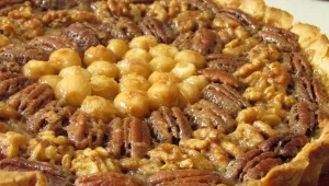 מתכון לטארט אגוזים ומייפל