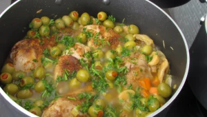 מתכון לעוף עם זיתים