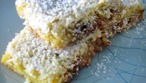 מתכון לריבועי לימון וקוקוס