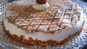 מתכון לעוגת ספוג במילוי קרם וניל