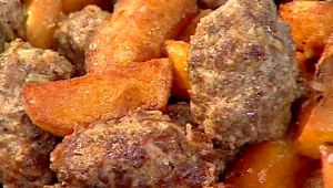 מתכון לקציצות בשר עם צ'יפס