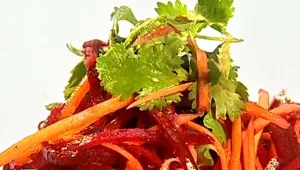 מתכון לסלט גזר וסלק