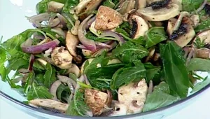 מתכון לסלט פטריות