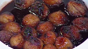 מתכון לבצלים מזוגגים