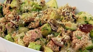 מתכון לתבשיל קישואים וטונה