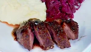 מתכון לחזה ברווז בציפוי תבלינים