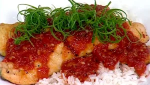 מתכון לפילה פורל מטוגן עם אורז