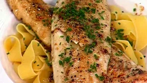 מתכון לפילה פורל עם פסטה