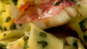 מתכון לפסטה עם ברבוניות ופסטו