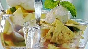 מתכון לסלט אננס עם סורבה