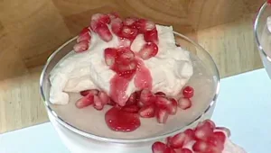 מתכון למוס רימונים קפוא