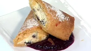 מתכון לשטרודל גבינה וצימוקים