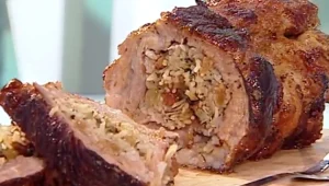 מתכון לסינטה במילוי פטריות ובצל מטוגן