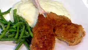 מתכון לצלעות בציפוי פריך עם פירה