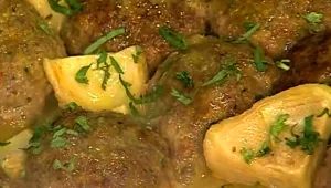 מתכון לקציצות בשר ברוטב לימוני