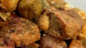 מתכון לתבשיל עגל עם כרוב ניצנים