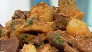 מתכון לתבשיל שוק טלה עם אריסה