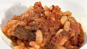 מתכון לתבשיל בשר עם שעועית לבנה