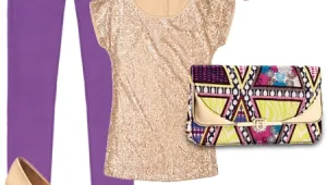 הלוק היומי | מה ללבוש? קז'ואל נוצץ