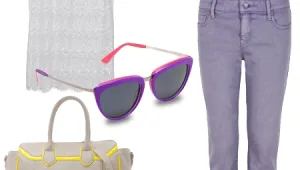 הלוק היומי | מה ללבוש? סגול-צהוב