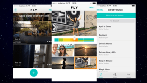 Fly: עריכת וידאו לאייפון