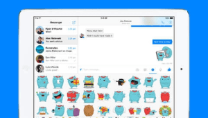 המסנג'ר של פייסבוק: עכשיו גם לאייפד