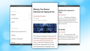 Unread: אפליקציית RSS שימושית