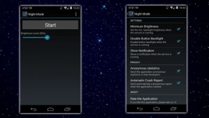 אפליקציה: להחשיך את מסך האנדרואיד