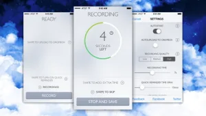 דבר אליה: אפליקציה להקלטה זריזה