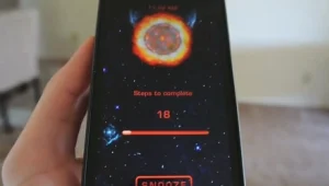 Walk Up: שעון מעורר מרושע לאייפון