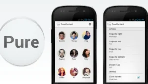 אפליקציה: חייגן מבוסס מחוות