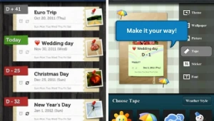 אפליקציה: ספירה לאחור לקראת אירועים מיוחדים