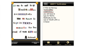 אפליקציה: להפוך תמונה לטקסט ברגע