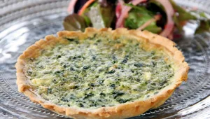 מתכון לקיש תרד וגבינות