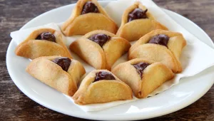 מתכון לאוזני המן במילוי שוקולד