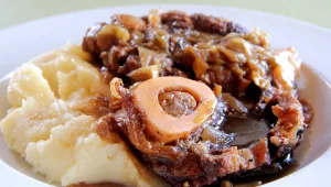 מתכון לאוסובוקו בקר בבירה וסילאן