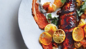 מתכון לדג בטנדורי ולימונים כבושים